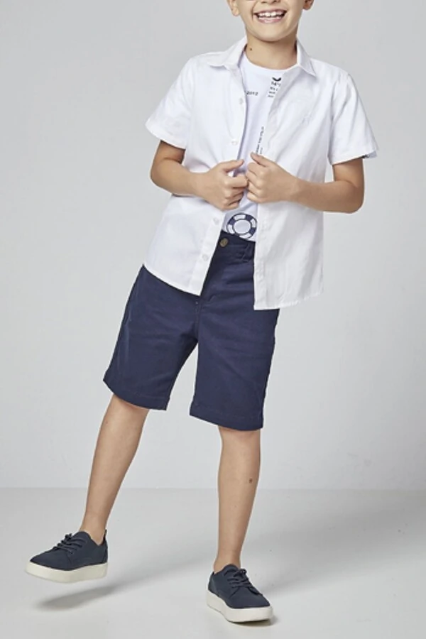 Bermuda infantil 5 pockets Oliver