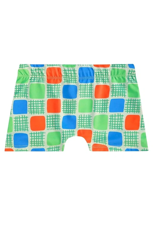 Sunga boxer em malha uv sublimada fps+50 Up Baby
