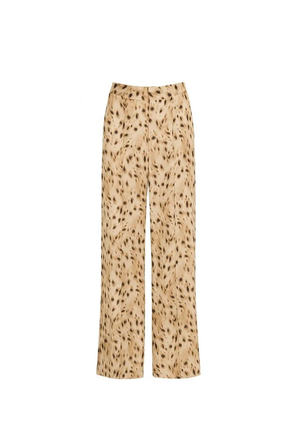 Calça estampa animal print feminina Kwi