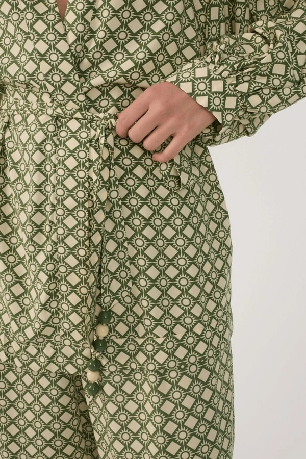 Kimono estampa amanhecer Dress to