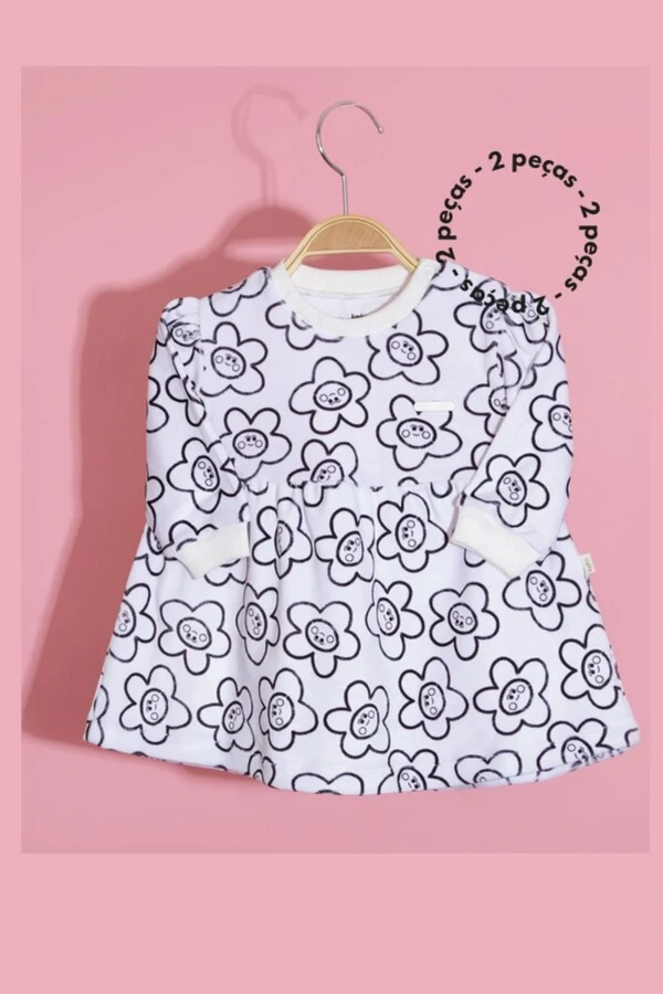 Vestido desenho daisy Keko