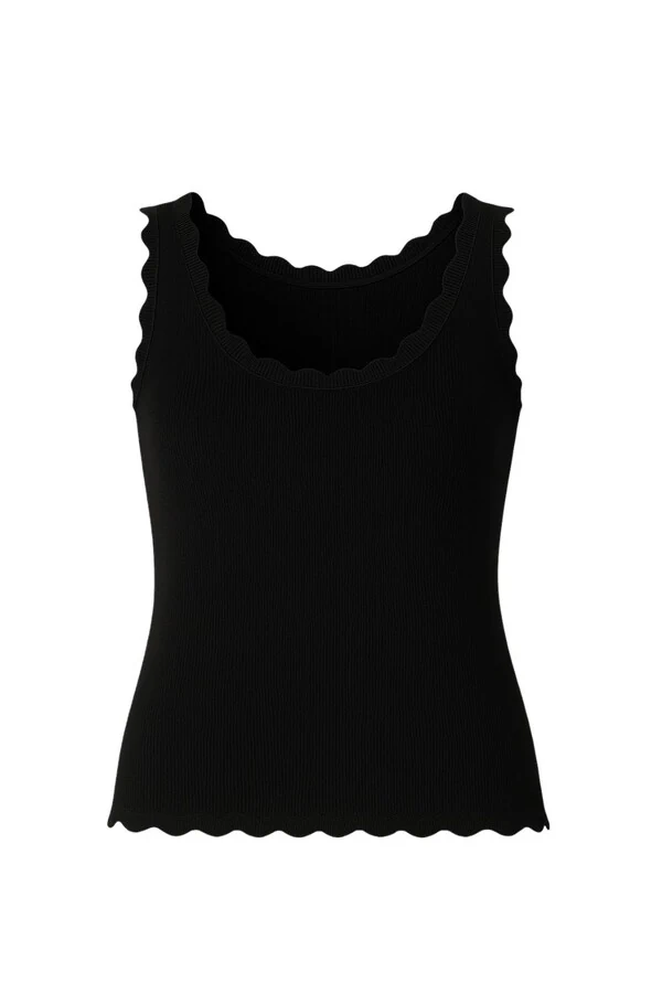 Blusa regata retilínea ondas Kwi