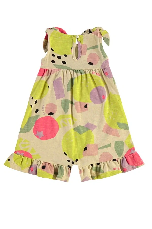 Macacão com faixa em malha flame Up Baby