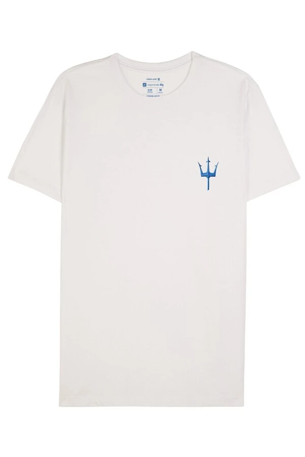 T-shirt slim vintage tridente madeira Osklen