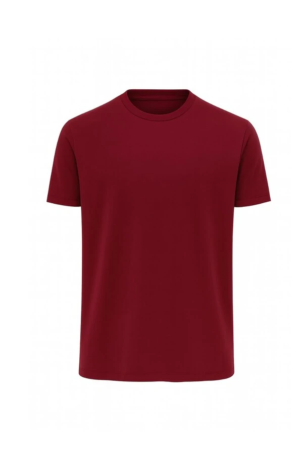 Camiseta masculina básica em malha Kwi
