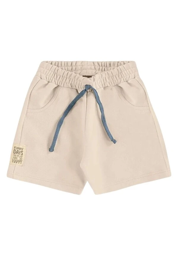 Conjunto body malhão rustic e bermuda moletom s/ felpa Up Baby