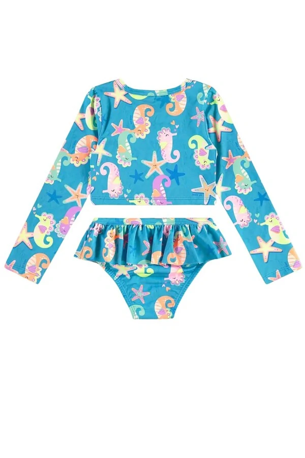 Biquini em malha uv fps+50 sublimada Up Baby