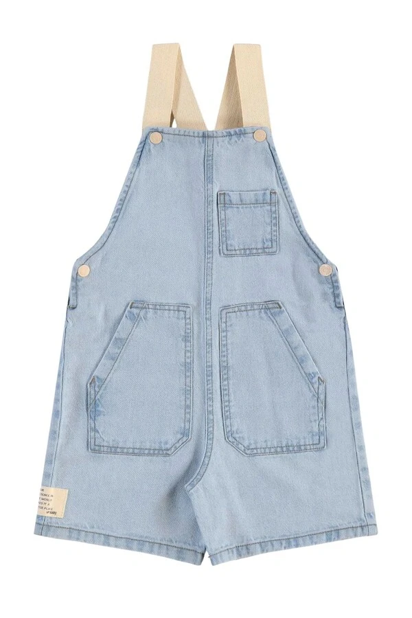 Jardineira jeans unissex Up Baby