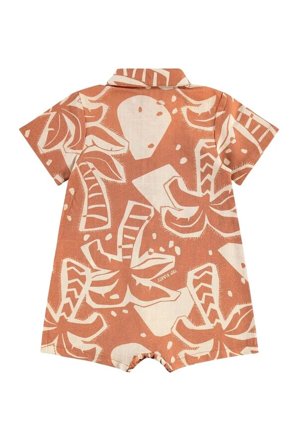 Macaquinho em tecido digital Up Baby