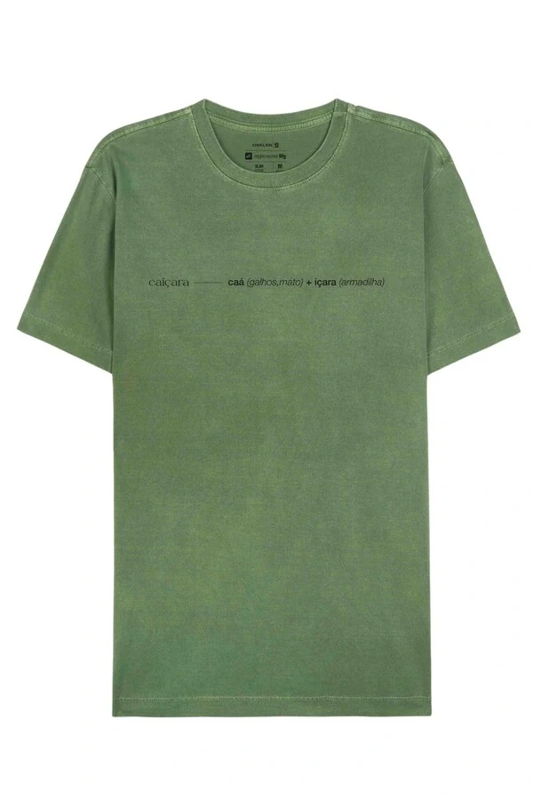 T-shirt slim stone caiçara Osklen