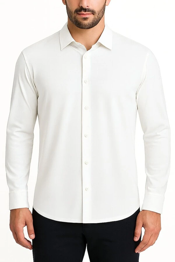 Camisa social ML masculina Kwi