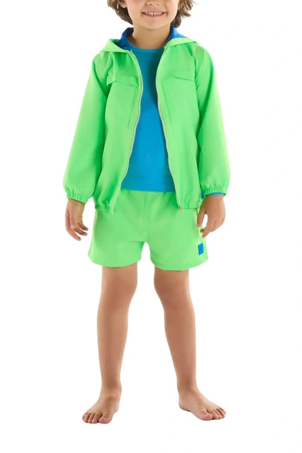 Jaqueta corta vento em microfibra Up Baby