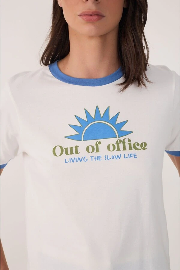 T-shirt silk out of office Dress to