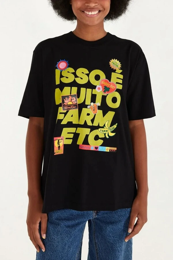 T shirt ipanema muito farm etc Farm