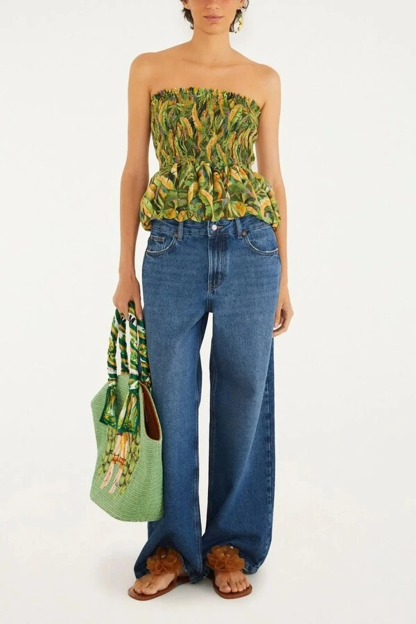 Blusa floresta de passarinho Farm