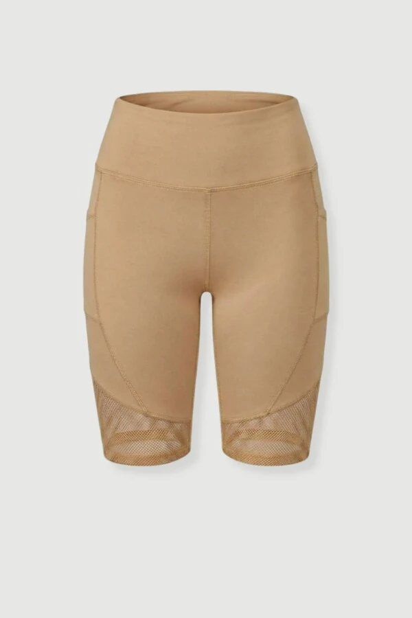 Bermuda feminina fitness com tela Kwi