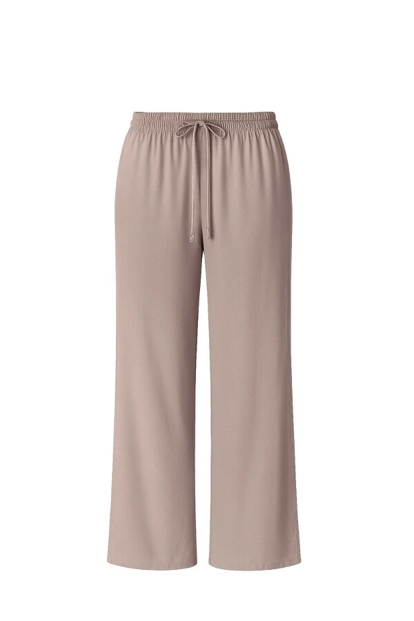 Calça pantalona liocel feminina Kwi