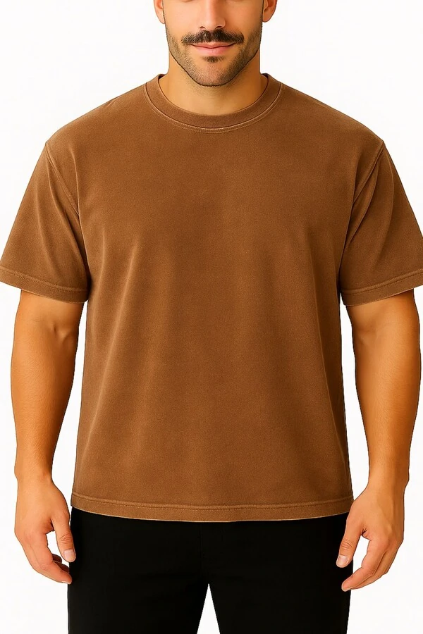 Camiseta estonada básica masculina Kwi