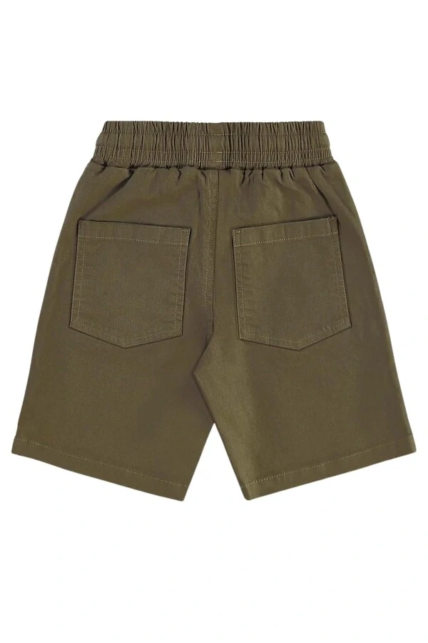 Bermuda em sarja com elastano Up Baby