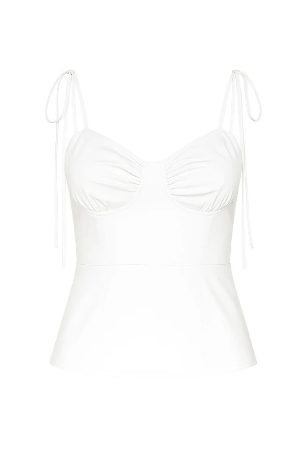 Blusa recorte busto Kwi