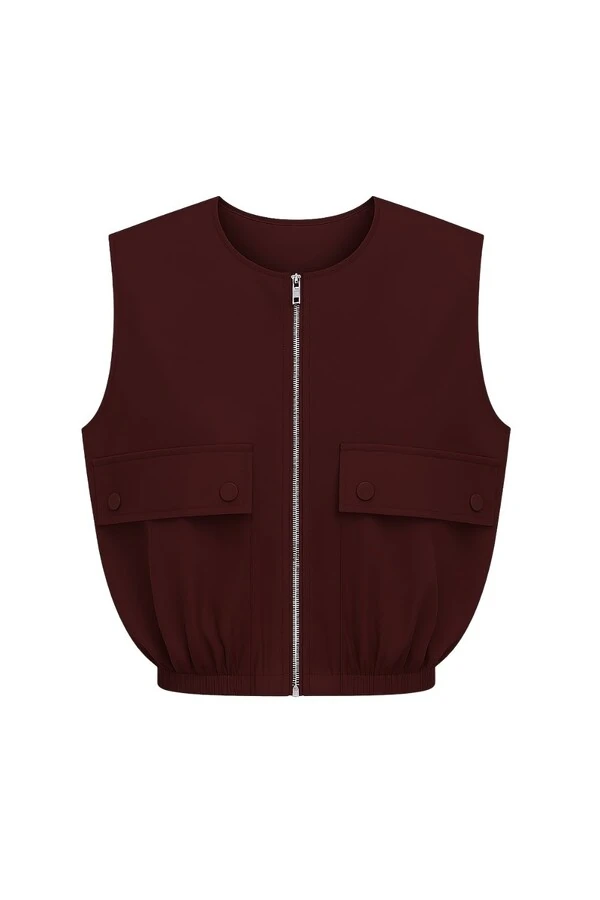 Colete cargo feminino Kwi