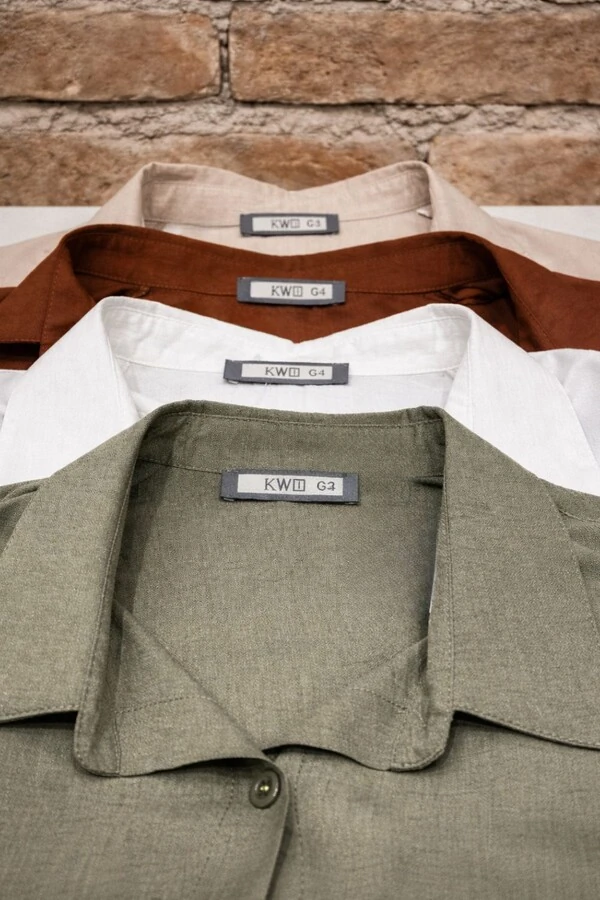 Camisa feminina plus size em viscose Kwi