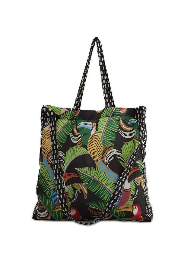 Sacolinha me leva tucanos e folhagens Farm