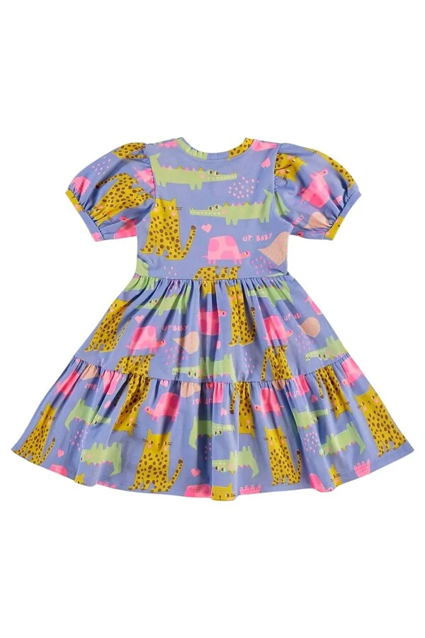 Vestido em cotton Up Baby