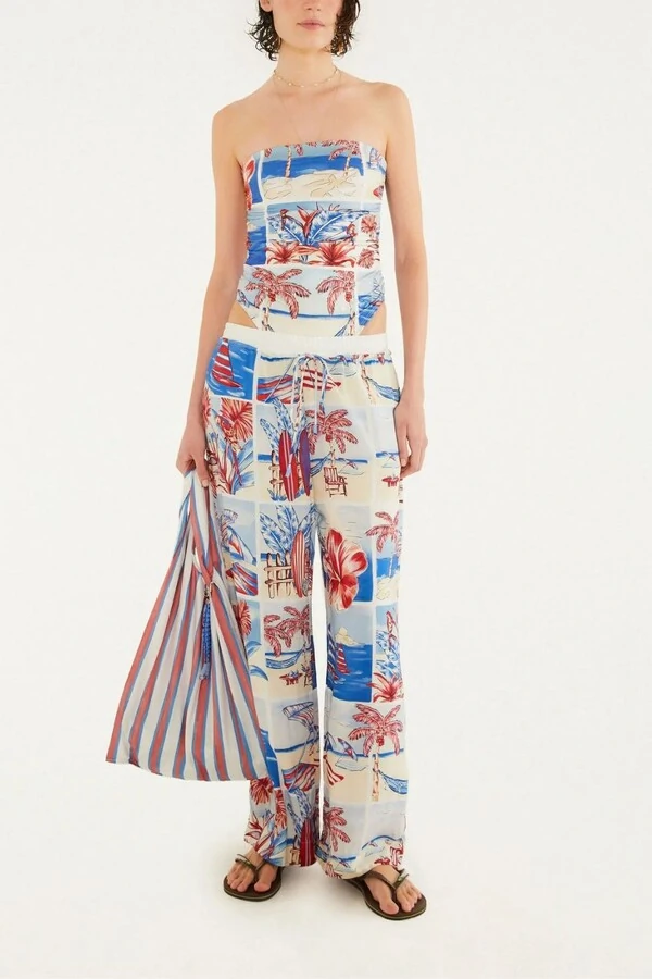 Body sem alça diario de verão Farm