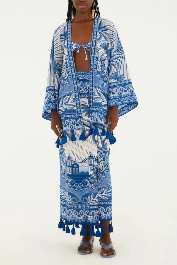 Kimono afeto tropical Farm