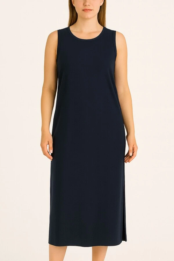 Vestido midi regata Kwi