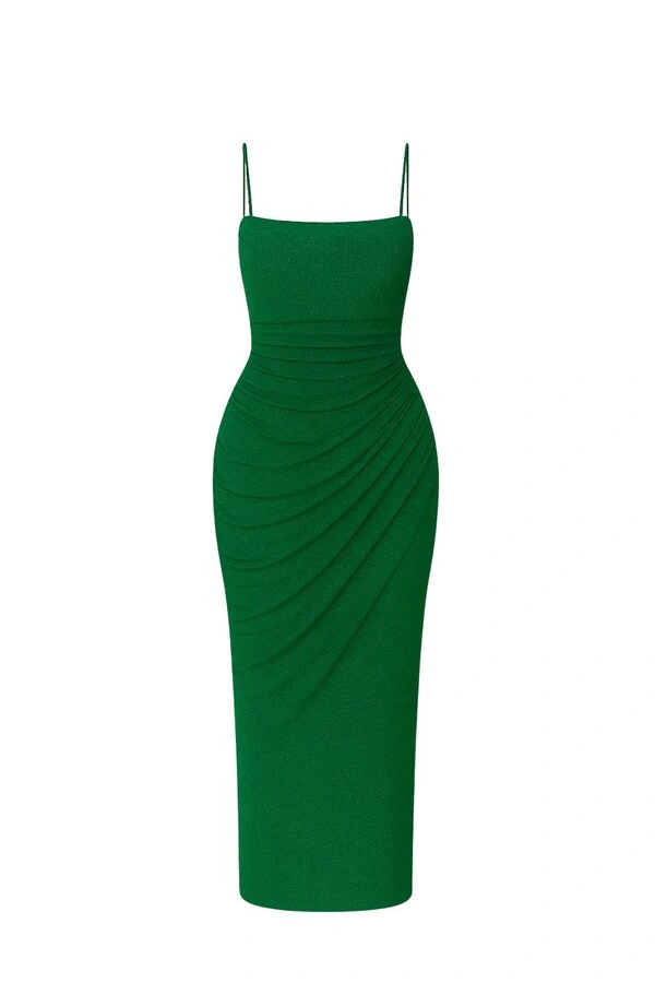 Vestido midi tule Kwi