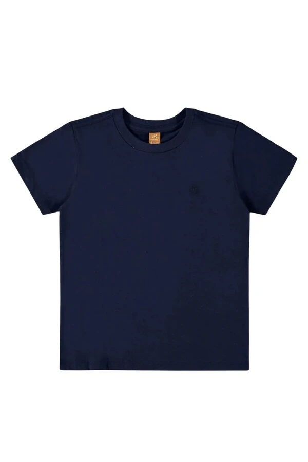 Camiseta manga curta em meia malha Up baby