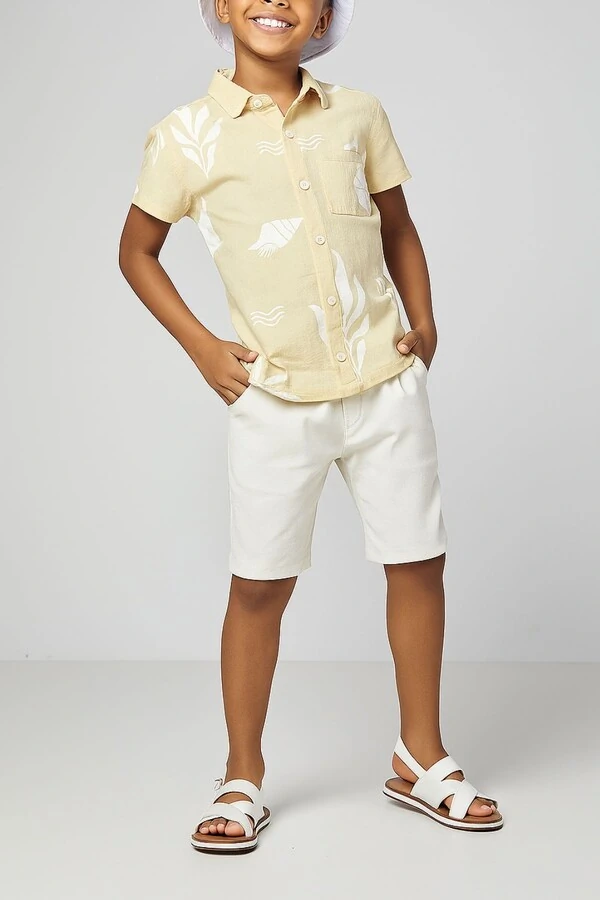 Camisa masculina infantil Oliver