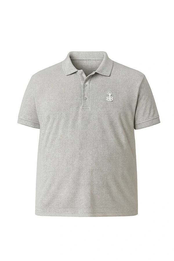 Camisa polo masculina plus size Kwi