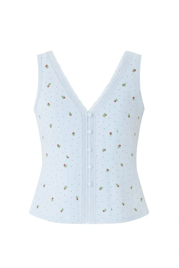 Blusa vintage botões Kwi