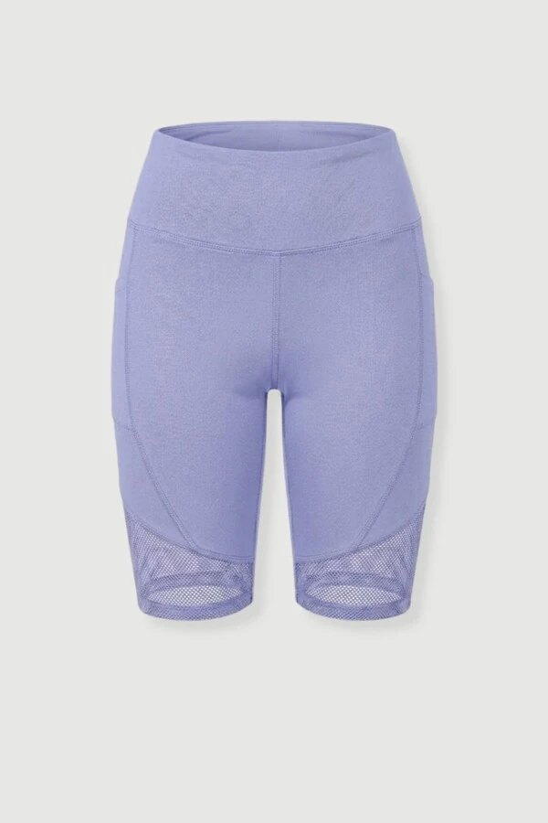 Bermuda feminina fitness com tela Kwi