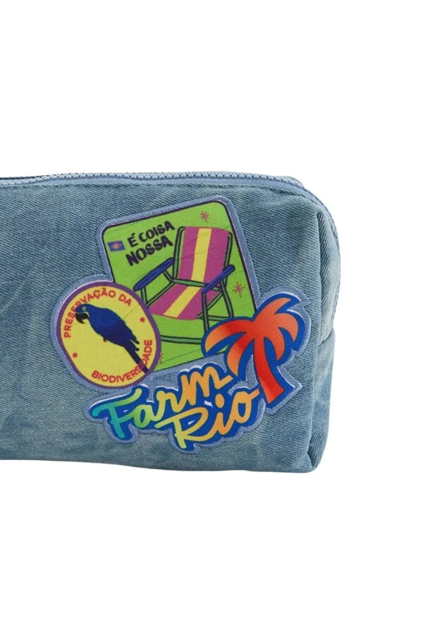 Necessaire ora bolas m patch rio jeans Farm