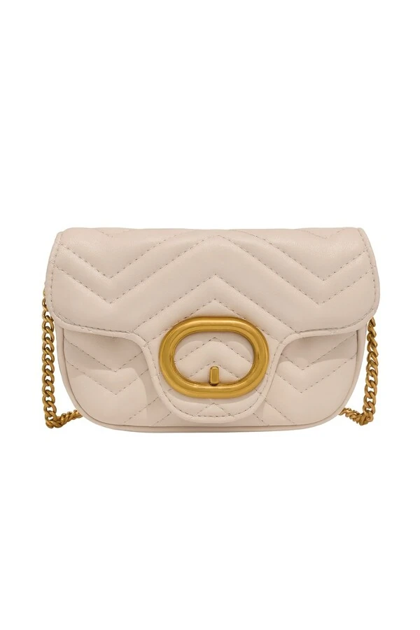 Bolsa tiracolo matelassê Kwi