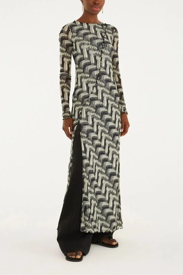 Vestido tunica botões tucanario Farm