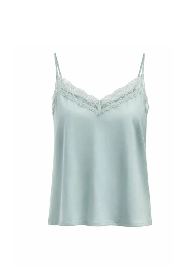 Regata poliamida com renda Kwi