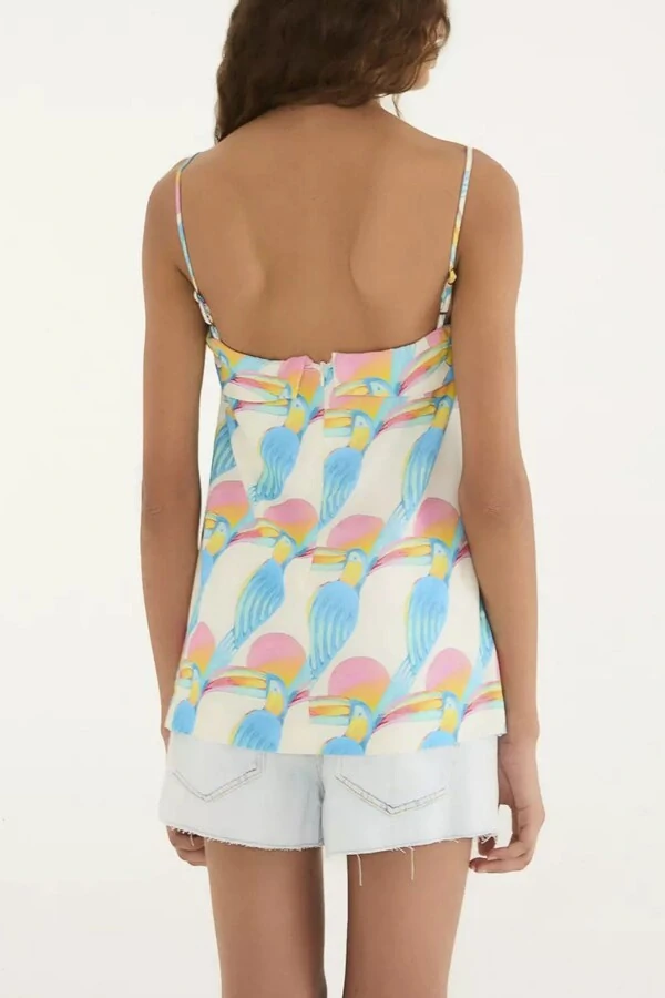 Blusa tucanitas Farm