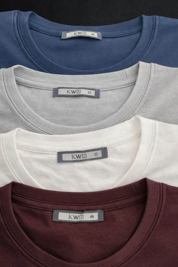 Camiseta masculina em algodão peruano Kwi