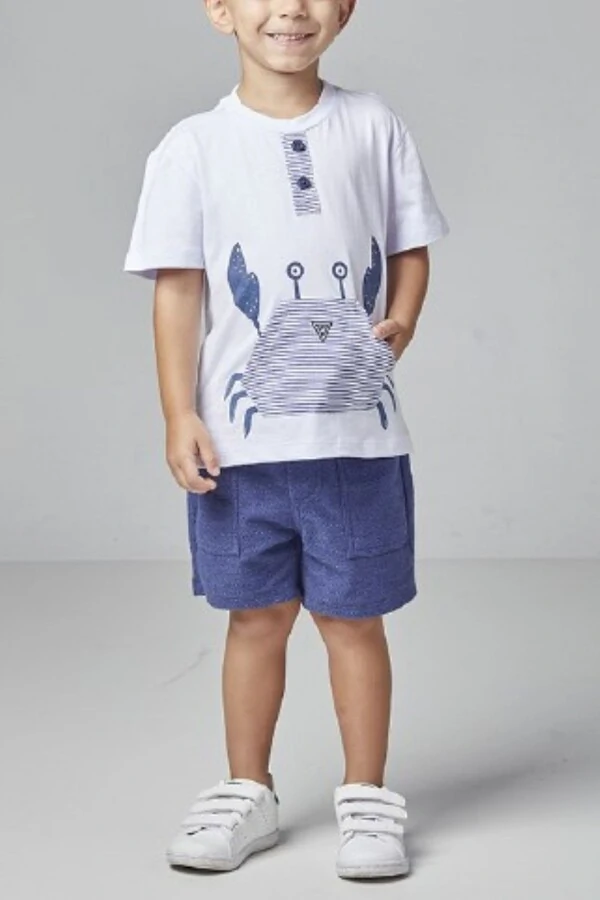 Conjunto com camiseta e bermuda Oliver