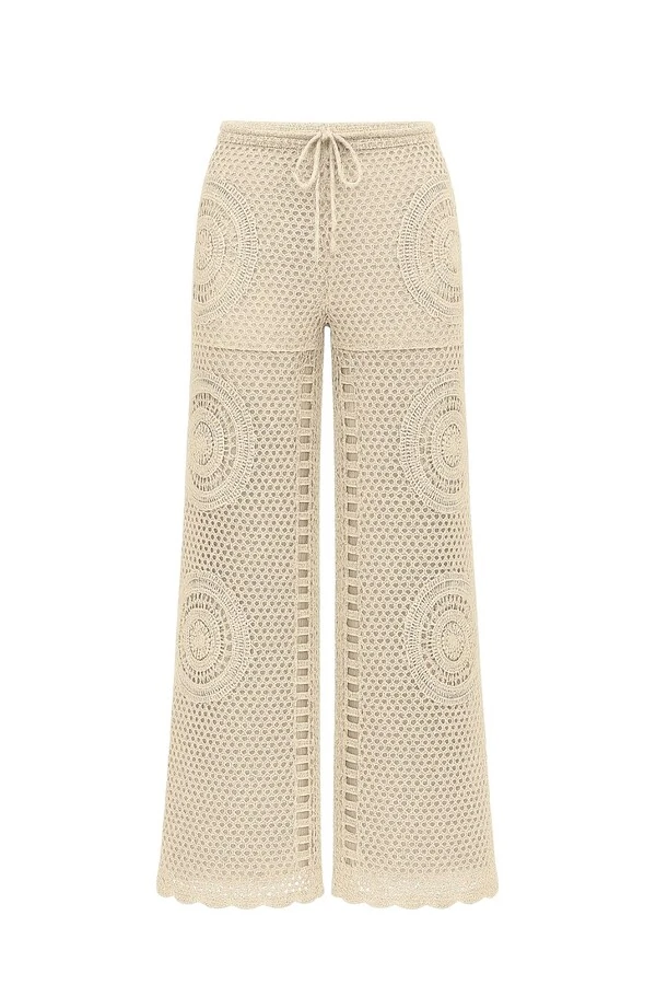 Calça crochê mandala Kwi