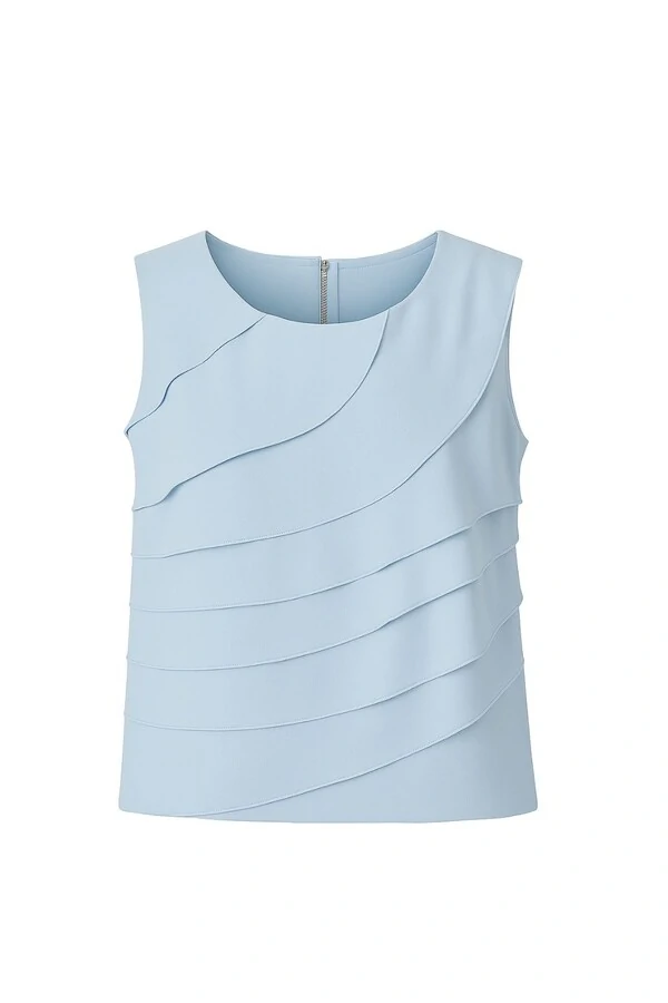 Regata babado em camadas Kwi