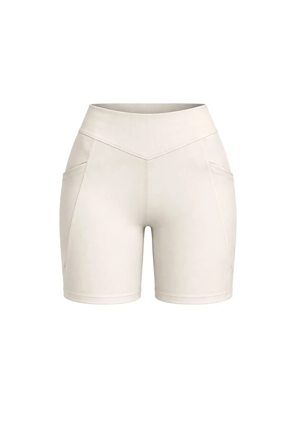 Short ciclista fitness em poliamida Kwi