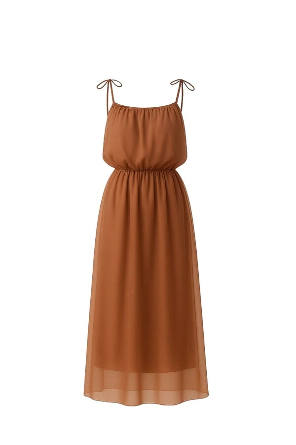 Vestido midi de tule Kwi
