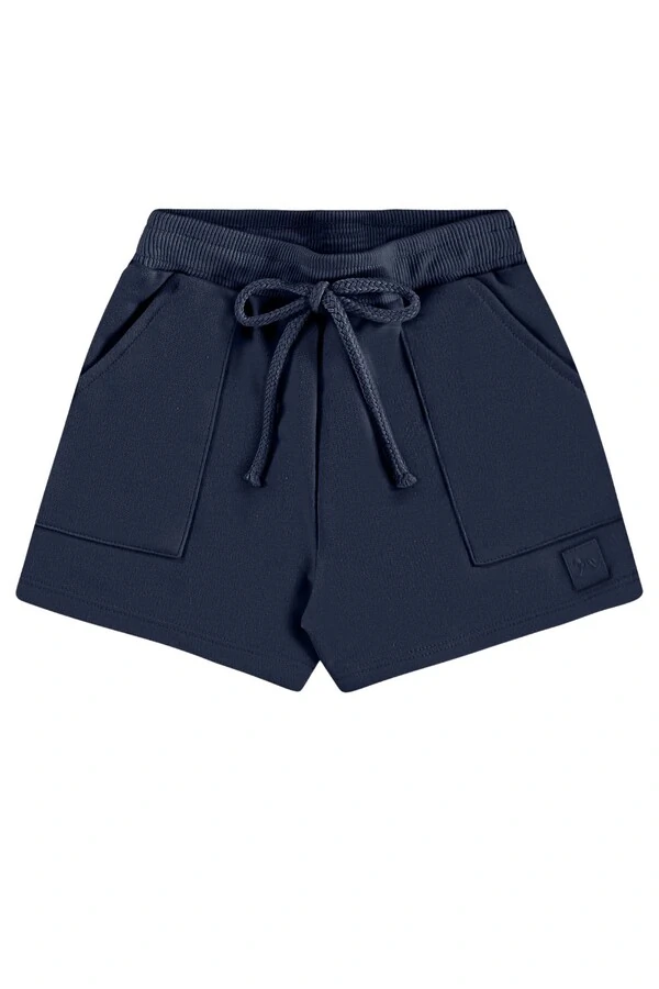 Short em moletom sem felpa Up Baby