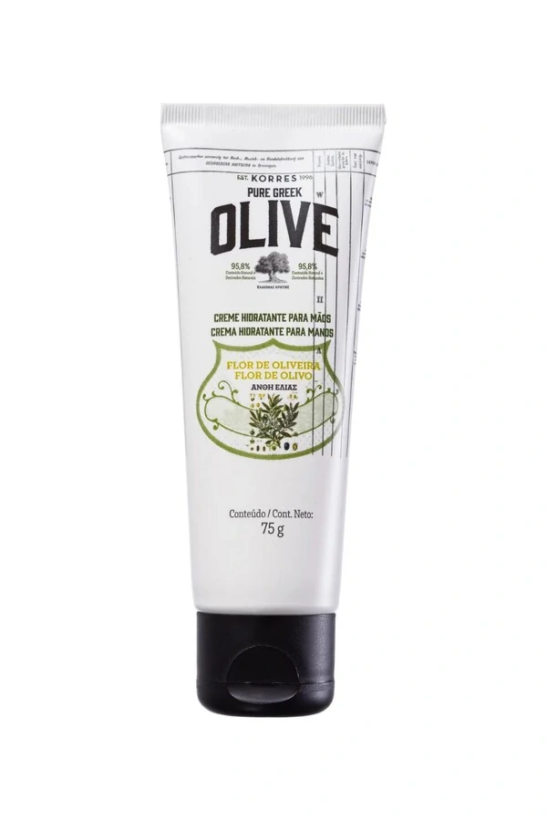 Creme hidratante p/ mãos flor de oliveira 75g Korres